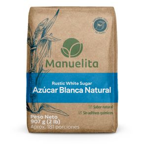 AZUCAR BLANCA NATURAL MANUELITA *907GR