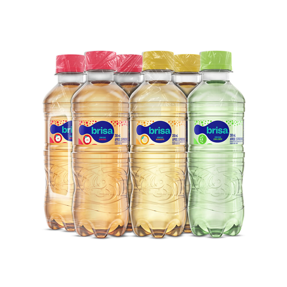 AGUA SABORIZADA BRISA SURTIDA X6 *1680ML