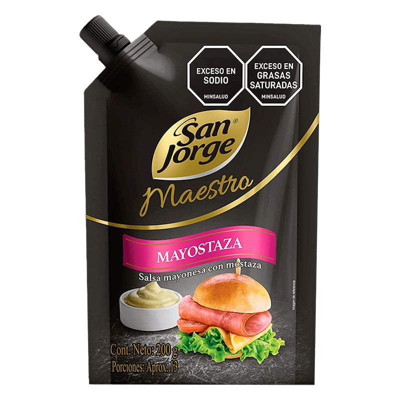 SALSA MAYOSTAZA SAN JORGE *200GR