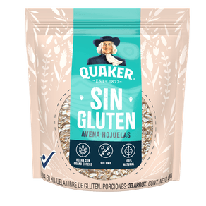 QUAKER AVENA HOJUELA SIN GLUTEN *800GR