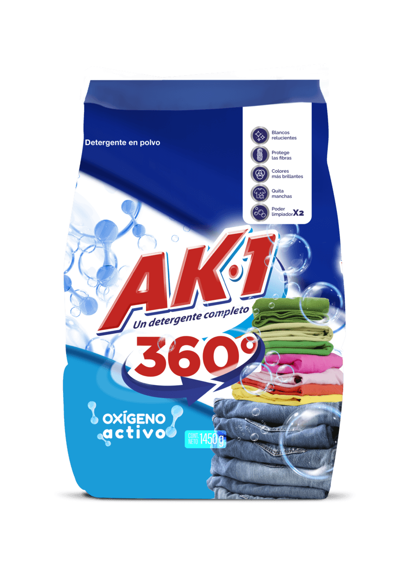 DETERGENTE AK1 360 OXIGENO ACTIV *1450GR