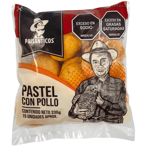 PASTELITOS COCTEL POLLO PAISANTICO*15UND