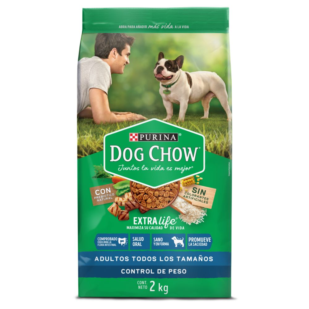 DOG CHOW ADULTOS CONTROL DE PESO  x 2KG