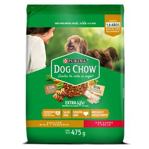 DOG CHOW ADULTOS MINIS Y PEQUEÑOS*475GR