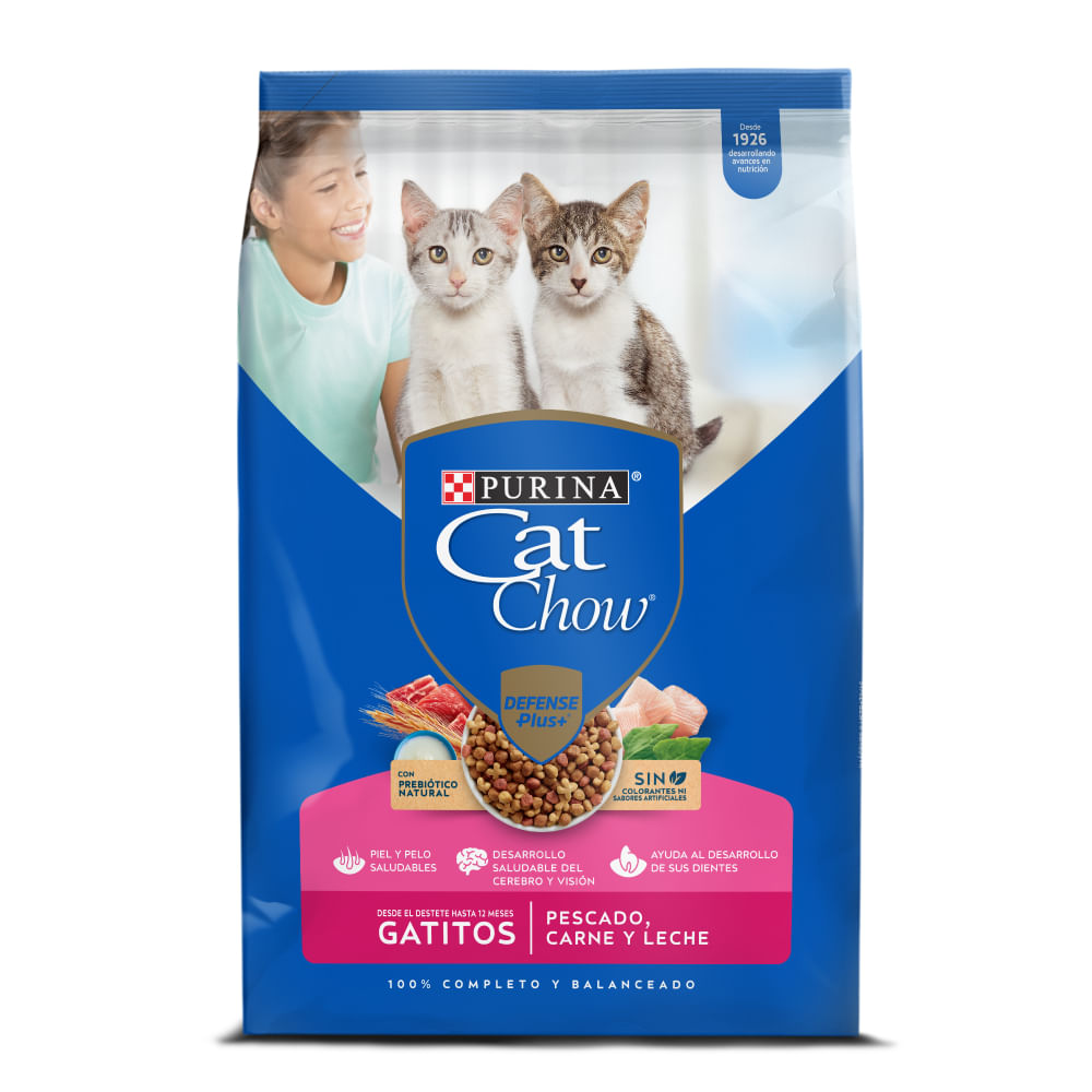 CAT CHOW GATITOS FORTIDEFENSE  x 1500GR