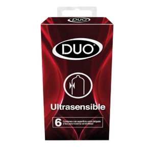 Condones Duo Ultrasensible x 6und