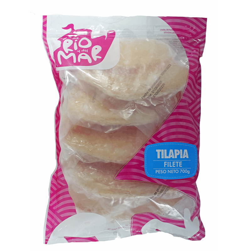FILETE DE TILAPIA DEL RIO Y MAR  x 700GR
