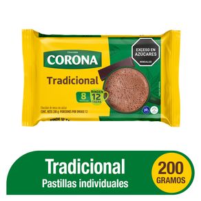 CHOCOLATE CORONA TRADICIONAL *200GR