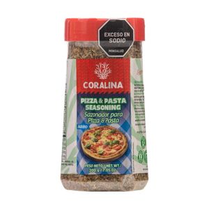 Sazonador Pizza Y Pastas Coralina *250 gr