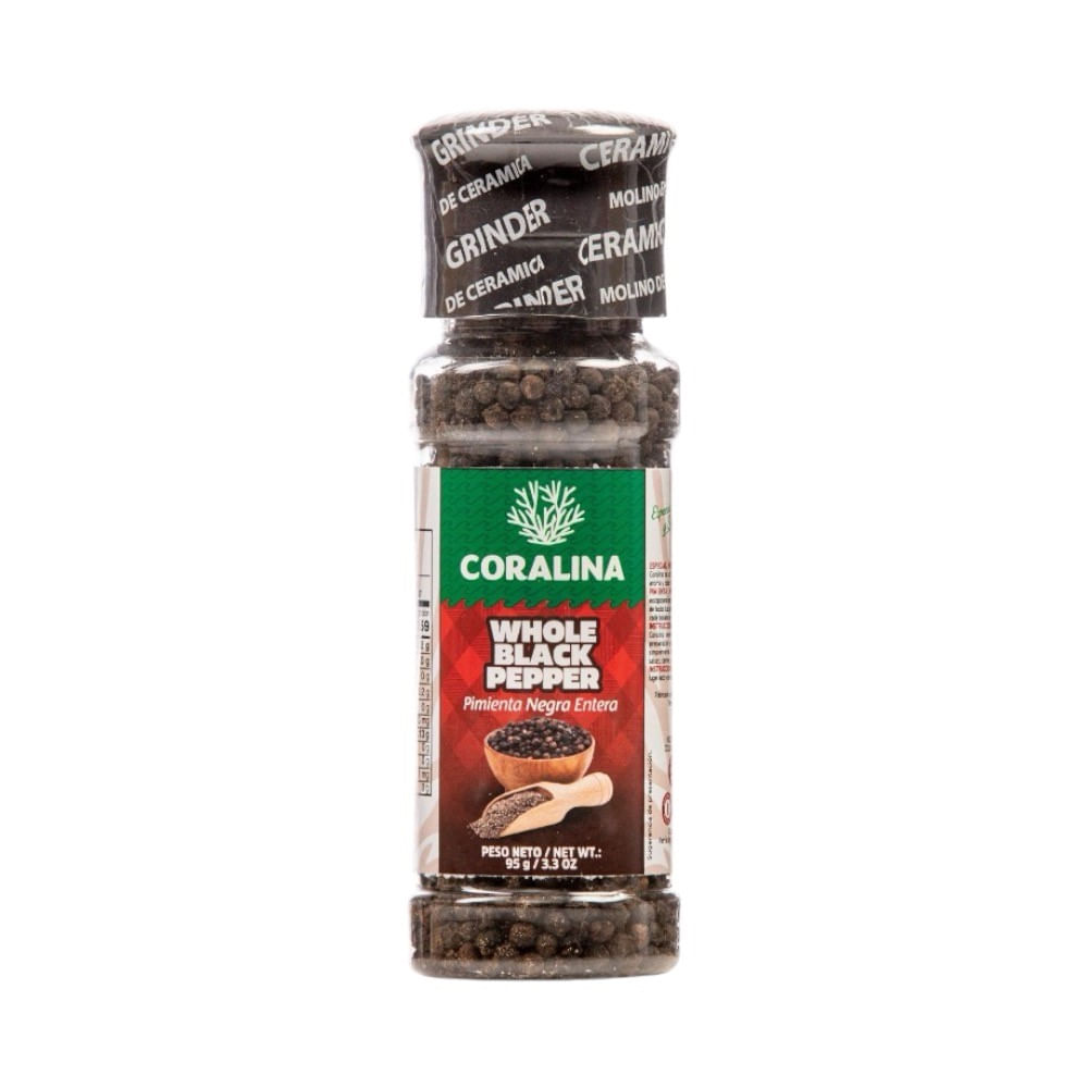 PIMIENTA NEGRA ENTERA CORALINA *95GR