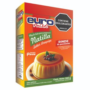 Mezcla Natilla Arequipe Euromax *200 gr