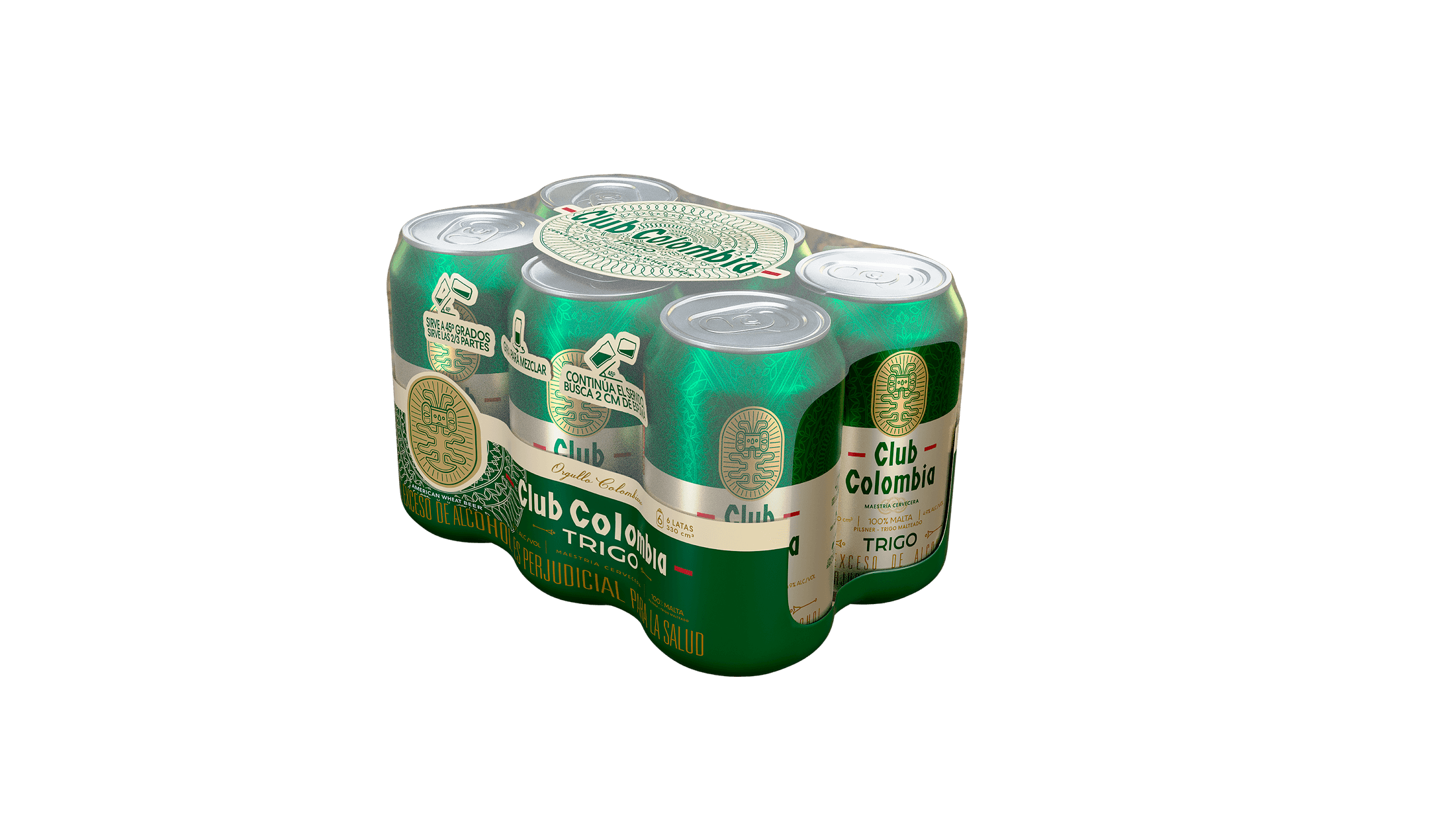 CLUB COLOMBIA TRIGO LATA X6 *330ML