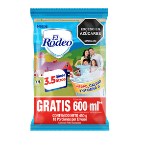 LECHE EN POLVO EL RODEO *375GR+GTS *75GR