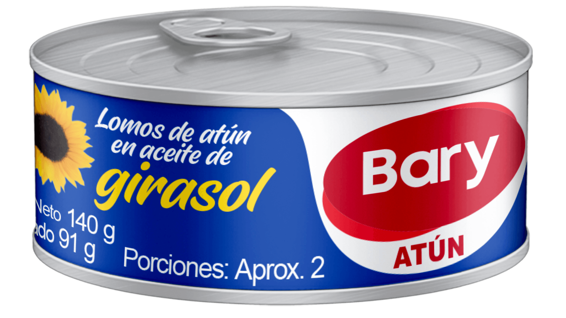 LOMITO ATUN ACEITE GIRASOL BARY *140GR