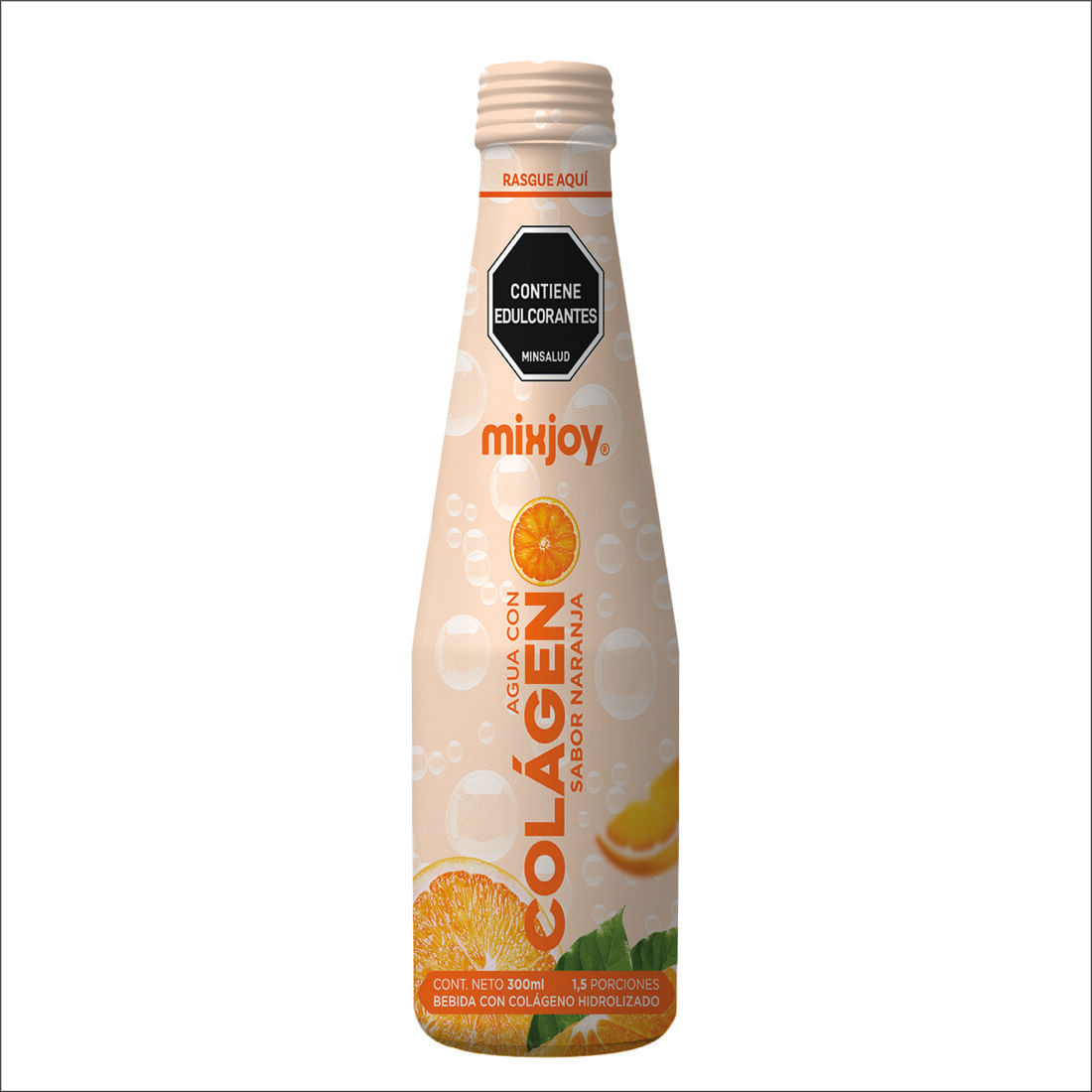 AGUA COLAGENO HIDROLIZA NARANJA *300ML