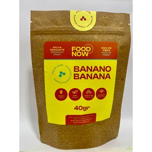 Banano Liofilizado Food Now *40 gr