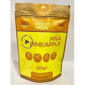 PINA LIOFILIZADA EN TROZOS FOOD NOW*20GR