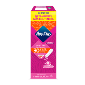 TAMPON NOSOTRAS DIGITAL SUPER *30UND