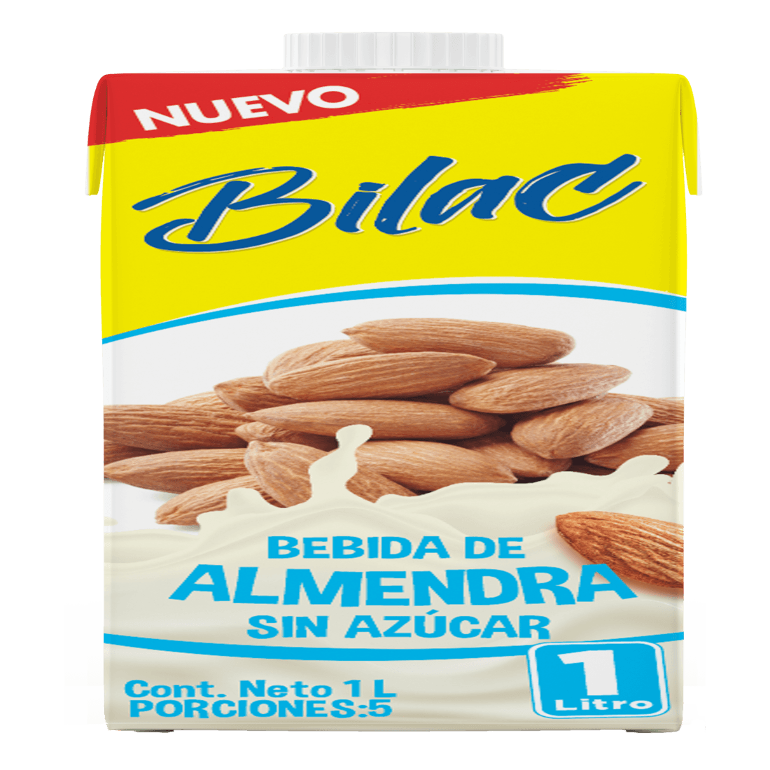 BEBIDA VEGET ALMENDRA BILAC SIN AZU *1LT