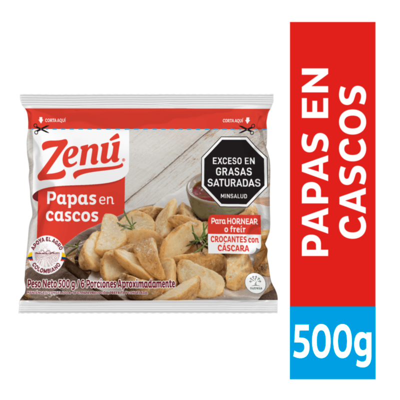 PAPAS EN CASCOS ZENU  x 500GR