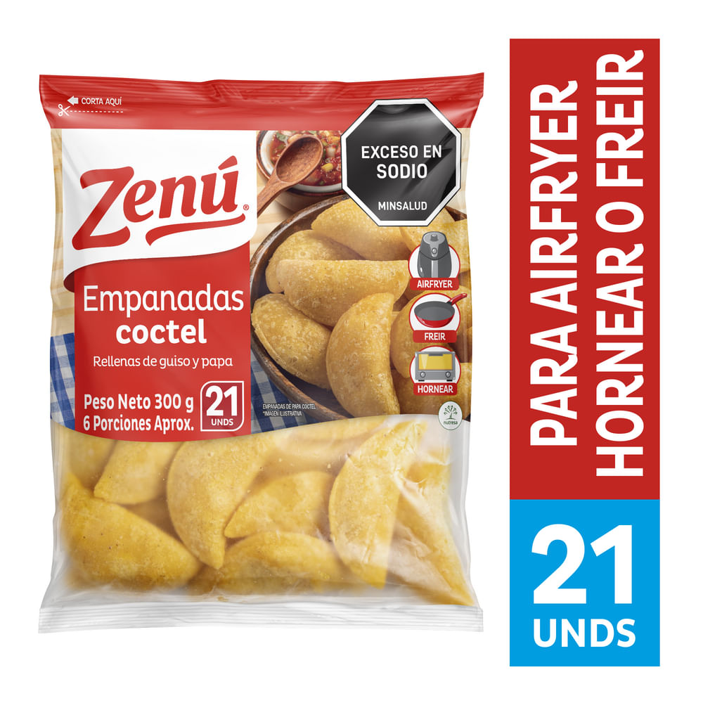 EMPANADAS COCTEL GUISO Y PAPA X21 *300GR