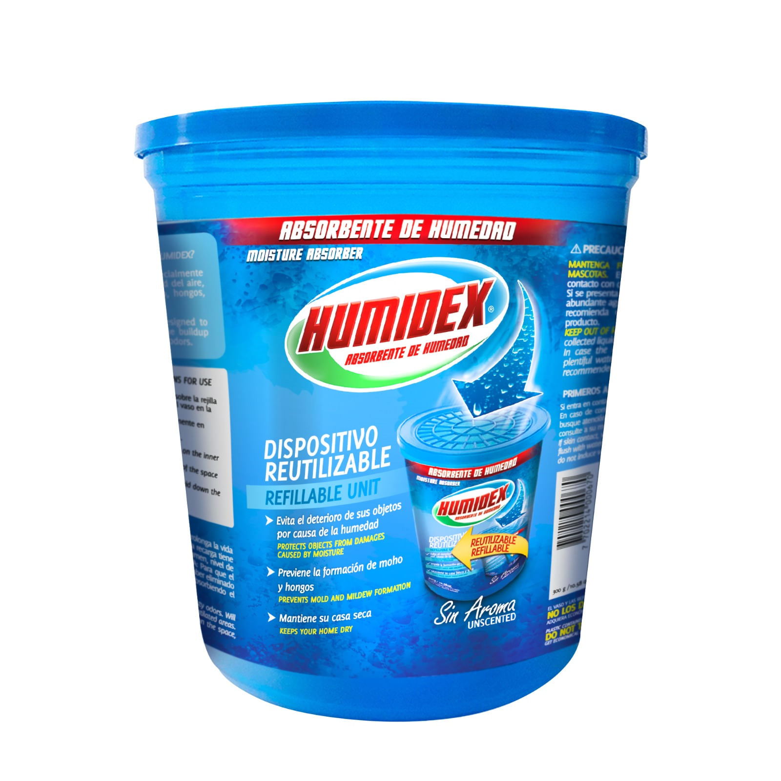 ABSORBENTE HUMEDAD HUMIDEX VASO *300GR