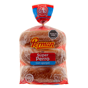 SUPER PERRO AJONJOLI PERMAN  x 6
