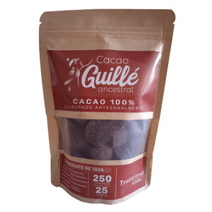 CACAO 100%TRADI BOLITA CACAO GUILLEx250G