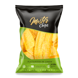 PLATANITO MASTER CHIPS LIMON x 130GR