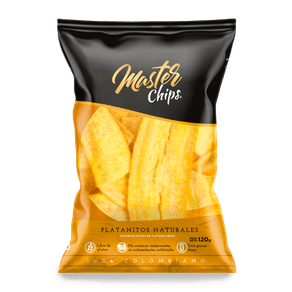PLATANITO MASTER CHIPS  NATURAL  x 130GR