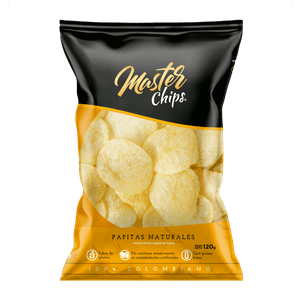 PAPA MASTER CHIPS NATURAL x 120GR