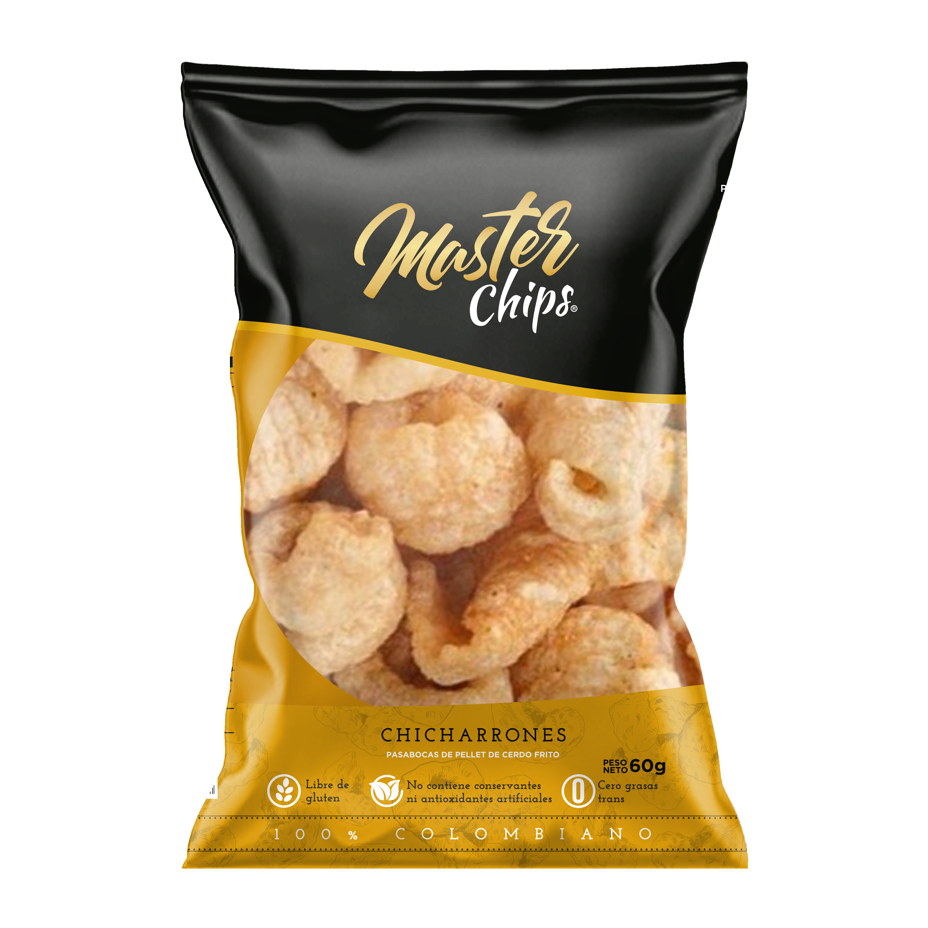 CHICHARRINES MASTER CHIPS  x 60GR