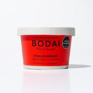 Helado de Coco Bodai Vegano Sabor Choco Avellana Frasco x 80 gr
