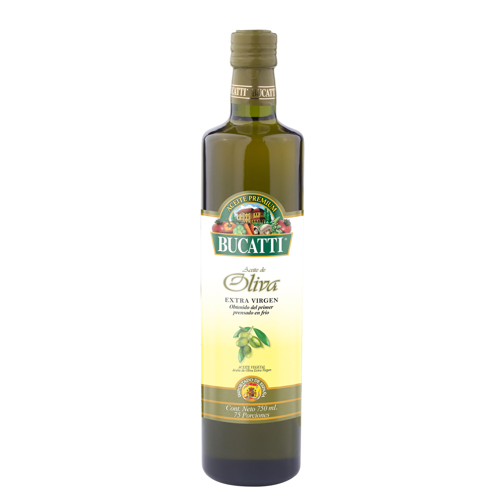 ACEITE BUCATTI OLIVA EXTRA VIRGEN *750ML