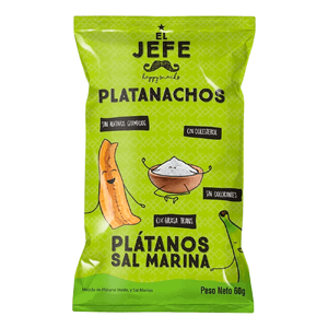 Platano Verde Y Sal Marina X 60 gr