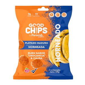 Platano Maduro Horneado Good Chips X 15g