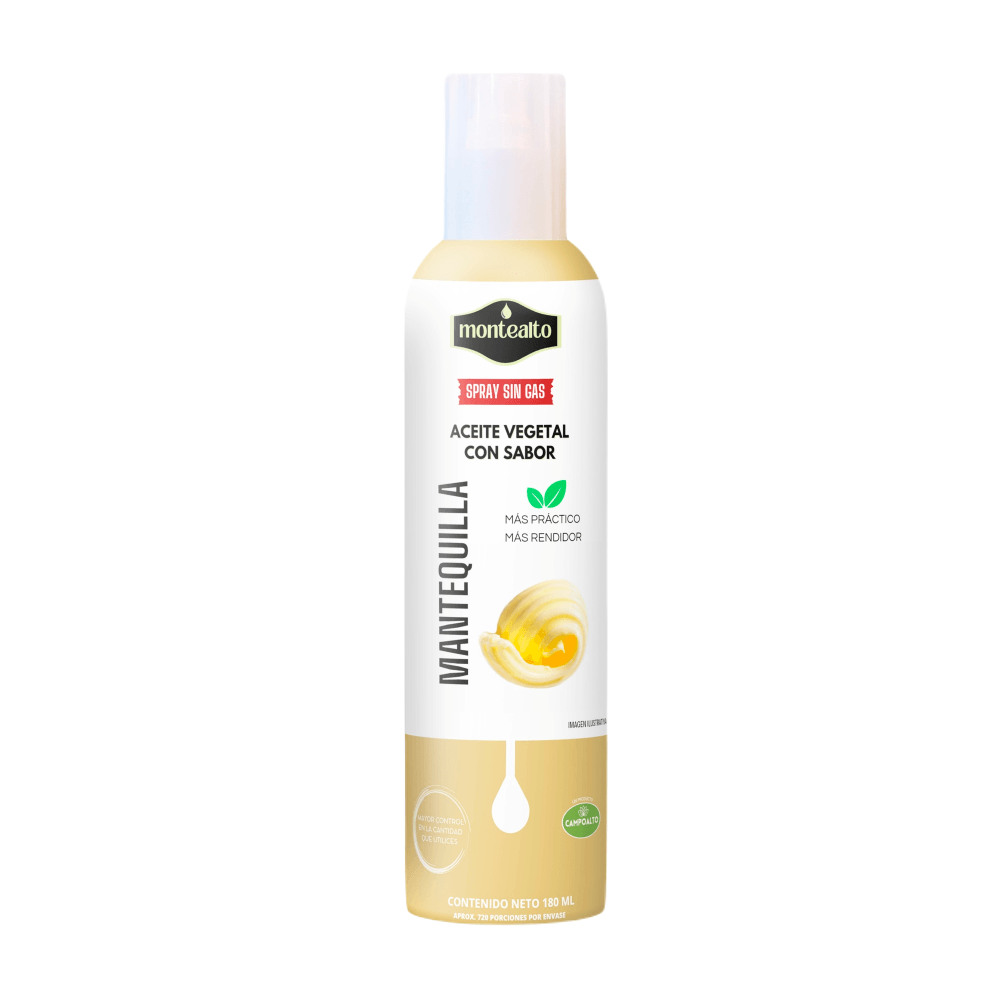 ACEITE SPRAY VEGET SAB MANTEQUIL *180ML