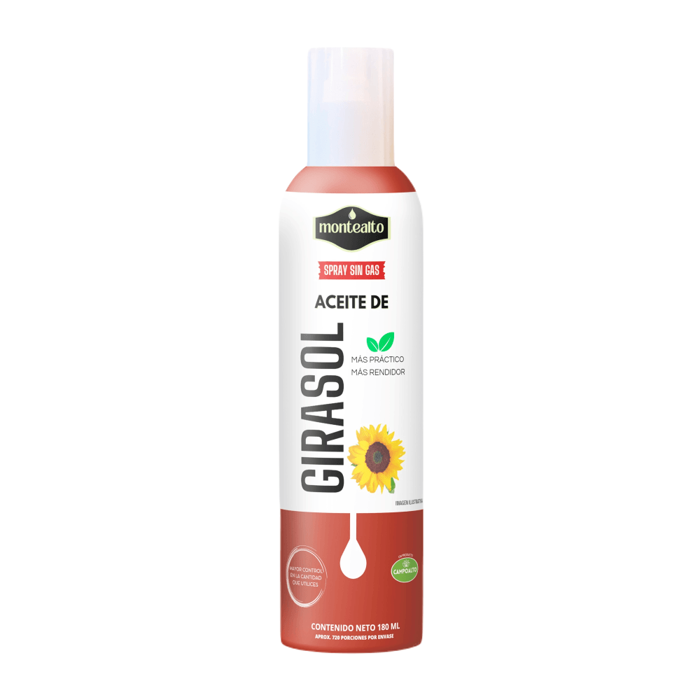 ACEITE SPRAY DE GIRASOL MONTEALTO *180ML