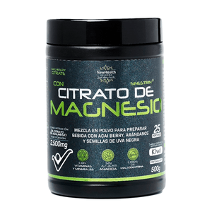 Citrato Magnesio Kiwi New Wealth X 500g