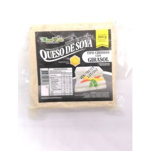 Queso Soya Tip Cheddar Girasol *500 gr
