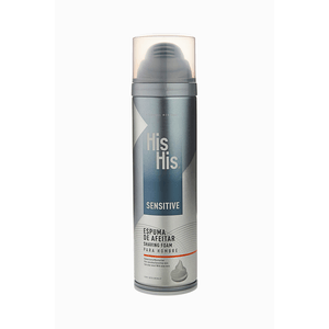 Espuma de afeitar HIS HIS sensitive x200 ml