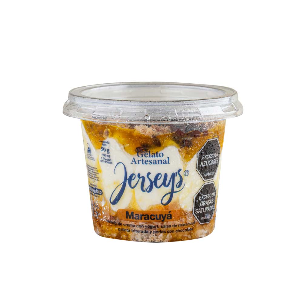 HELADO JERSEYS YOGURT MARACUYA *90GR