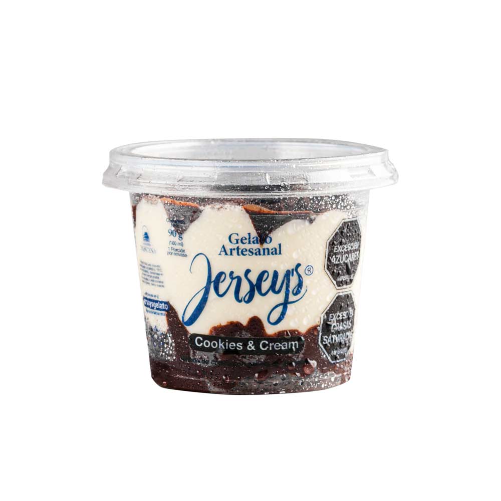HELADO JERSEYS COOKIES & CREAM *90GR