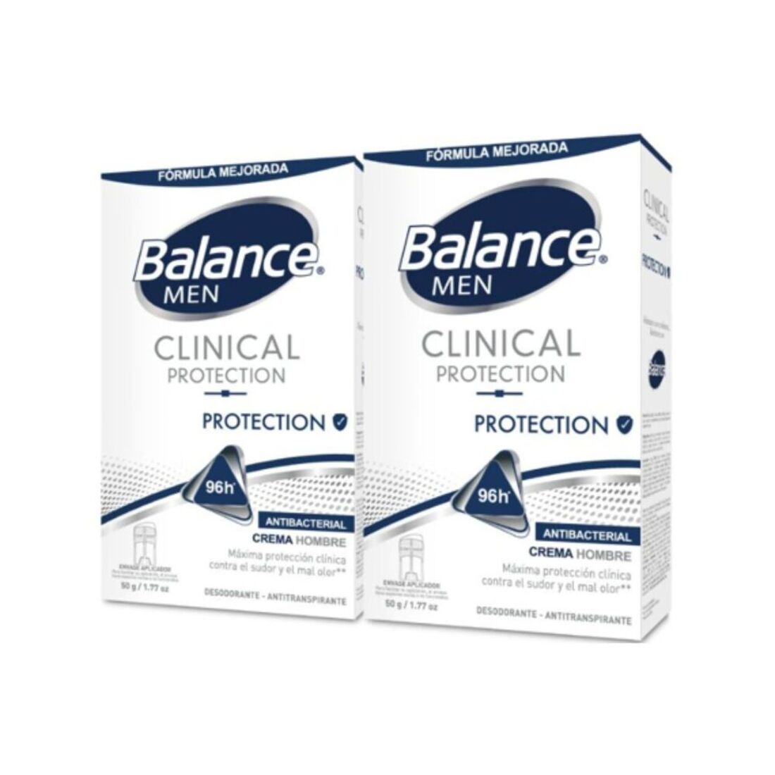 DEO CREMA BALANCE CLINICAL HOMB X2 *50GR