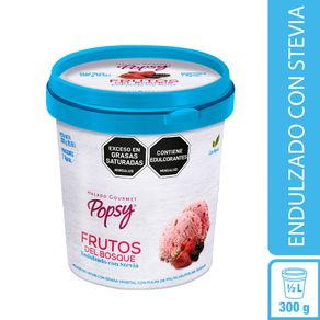 HELADO FRUTOS BOSQUE POSPY STEVIA*300GR