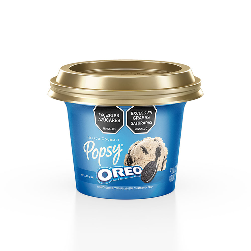 HELADO GOURMET CON OREO POPSY X60GR