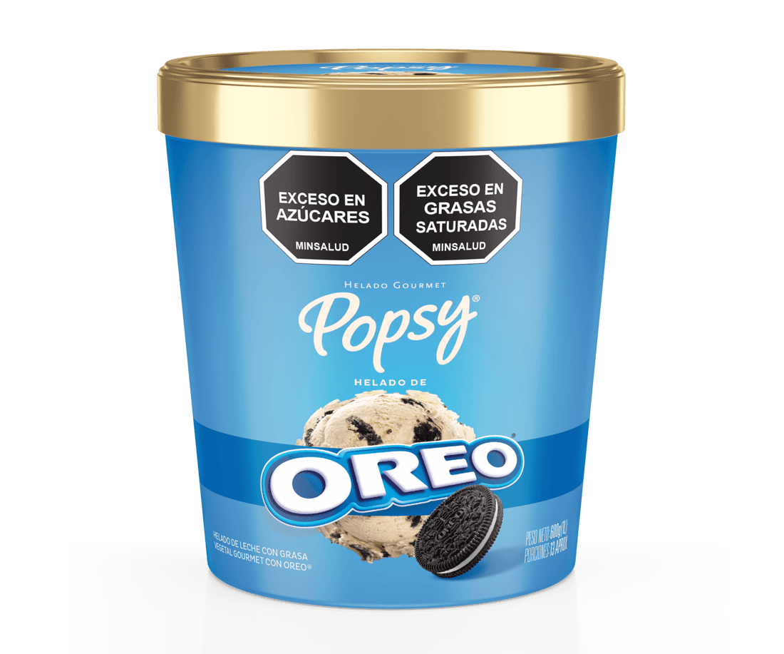 HELADO OREO GOURMET LT POPSY