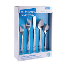 SET  DE CUBIERTOS  GIBSON x  5 PIEZAS