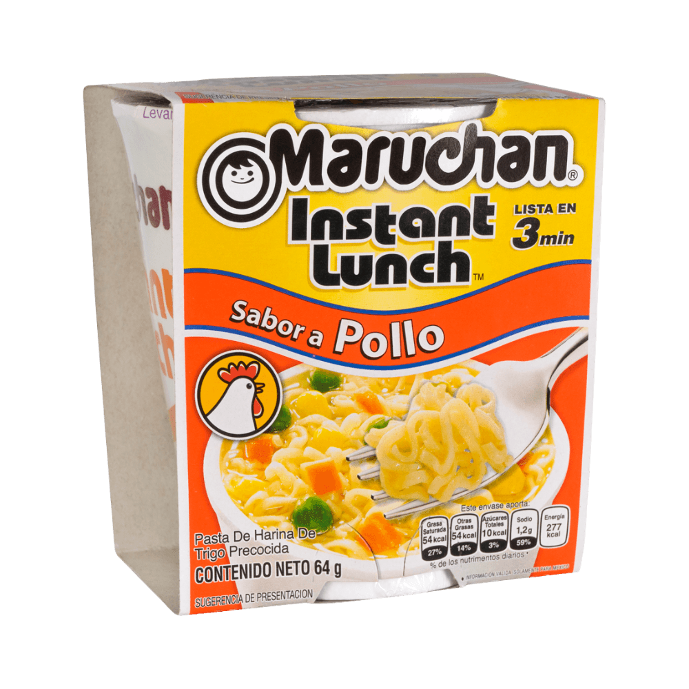 SOPA MARUCHAN VASO SAB POLLO *64GR