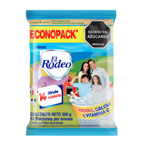 LECHE EN POLVO EL RODEO ECONOPACK *350GR